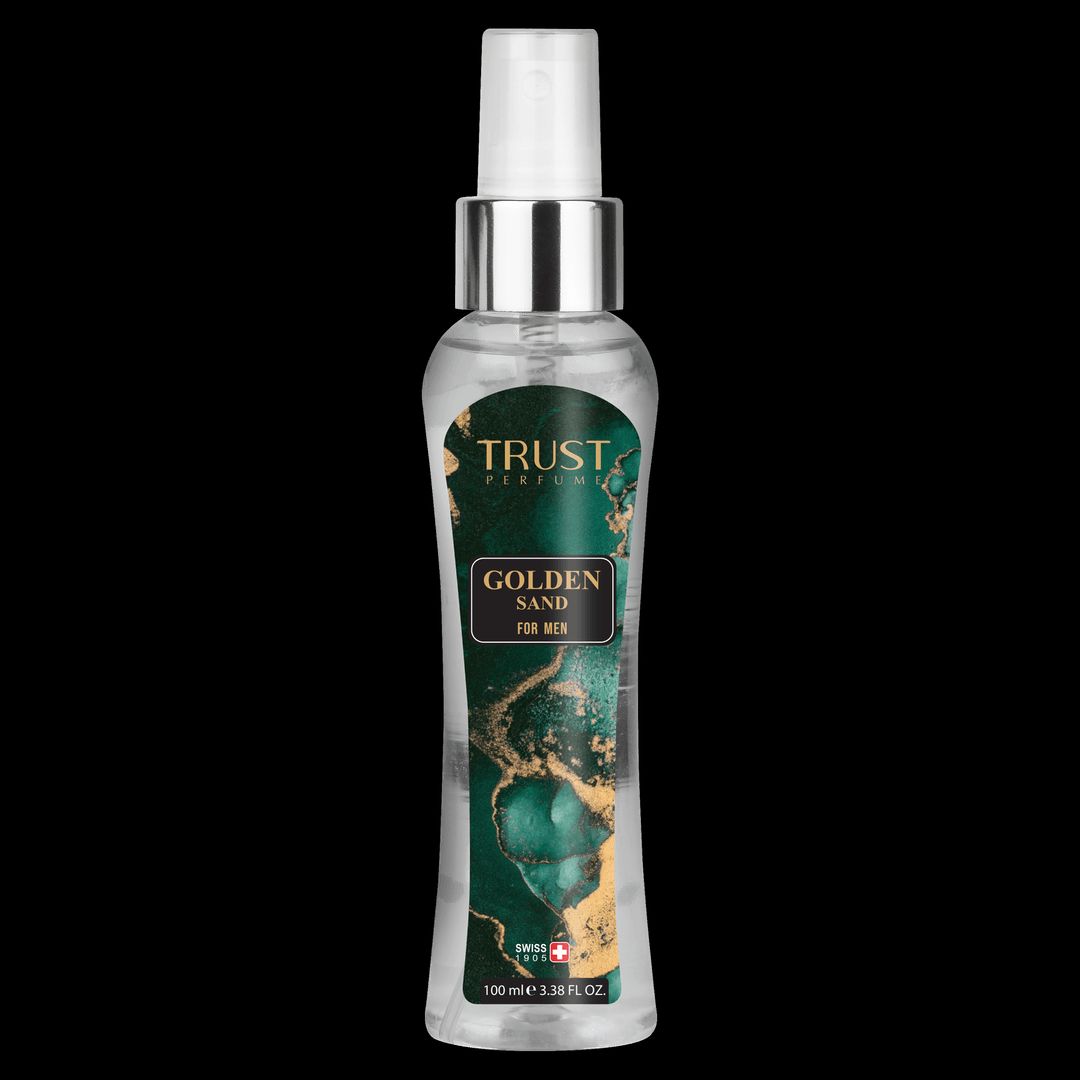 بادی میست مردانه تراست مدل Golden Sand با حجم 100 میل