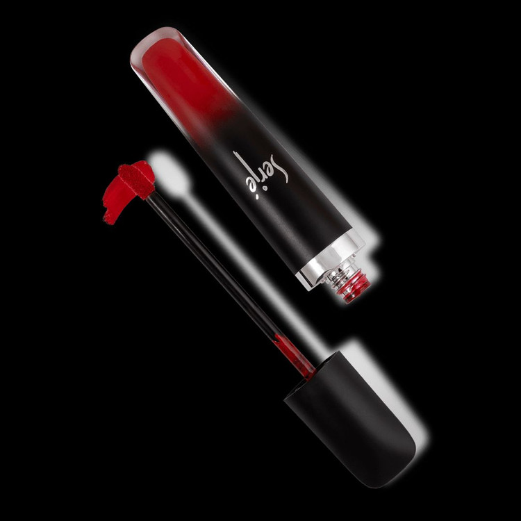 رژ لب مایع مخملی مات سرژه کد 101 (Classic Red)